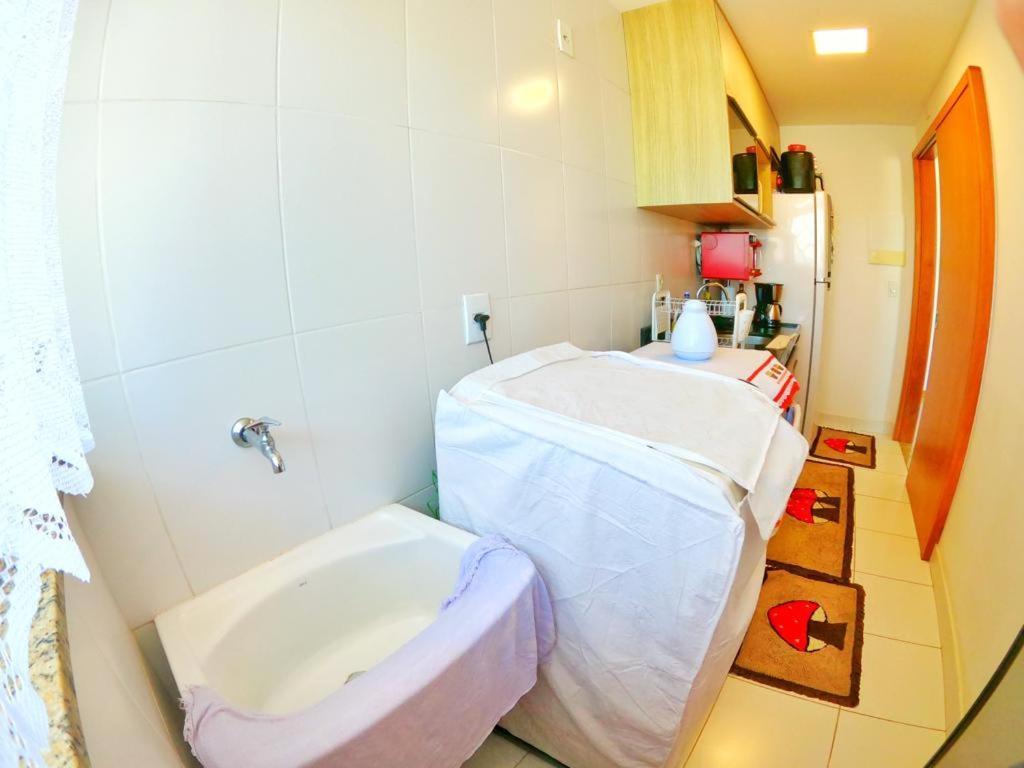 ヴィラ・ヴェーリャAconchegante Apartamento Perto Do Mar Com Wi-Fi Gratuitoアパートメント エクステリア 写真